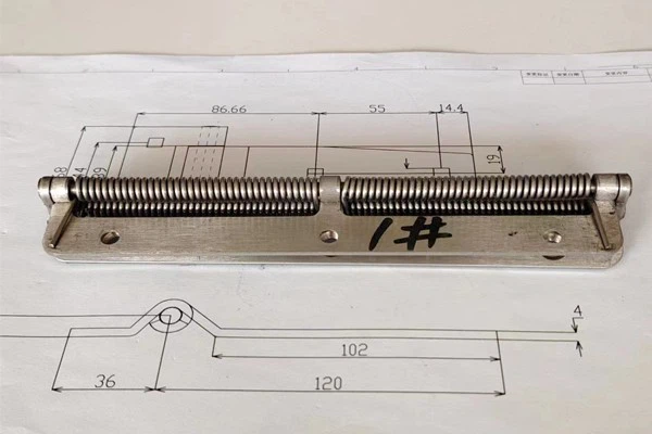 304 Stainless Steel Double Hinges